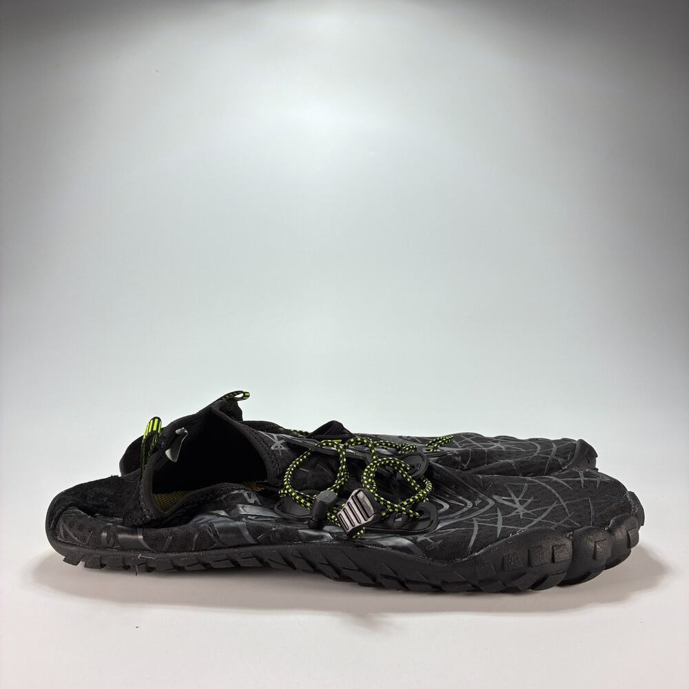 UBFEN Water Shoes Fabric Low Top Bungee Aqua Socks Beach Swim Men's Size US 12